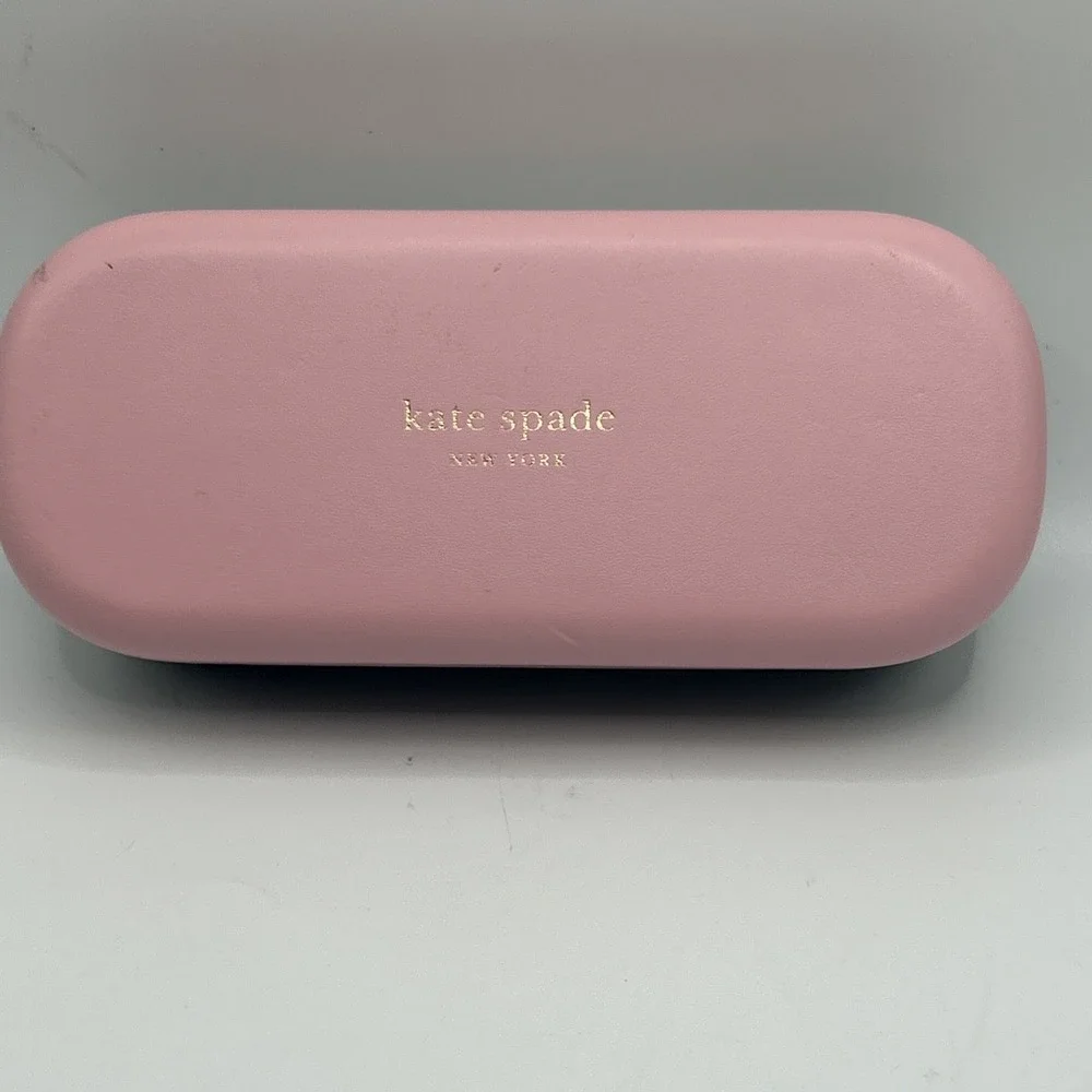 Kate Spade  Authentic Hard Clamshell Eyeglasses Case - Pink